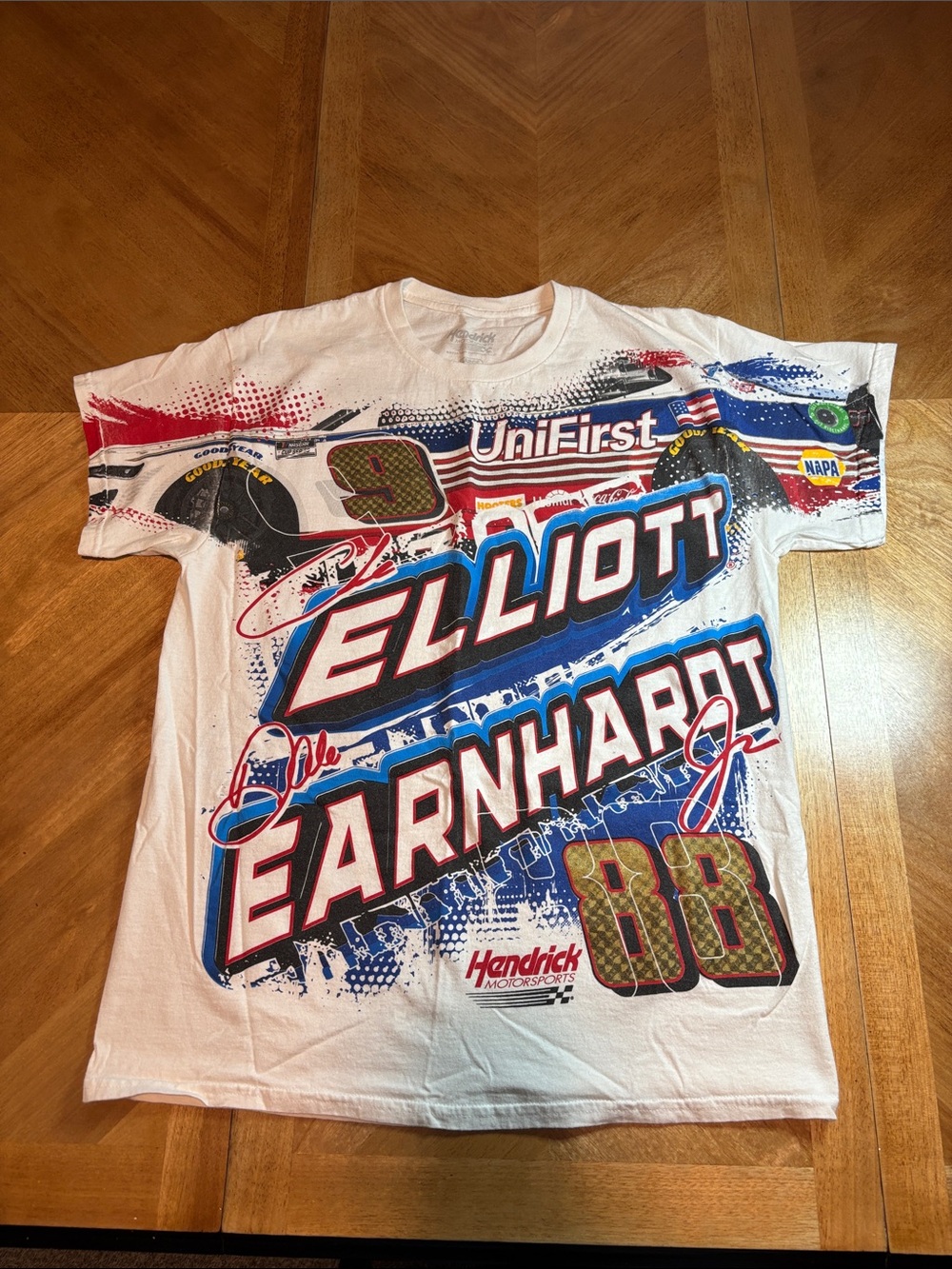 Chase Elliott Dale Earnhardt Jr. NASCAR Hendrick Motorsports Tee